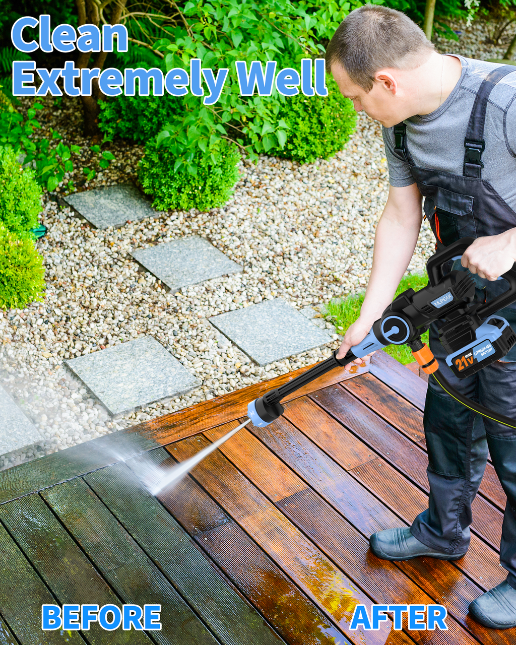 Brushless Cordless Pressure Washer